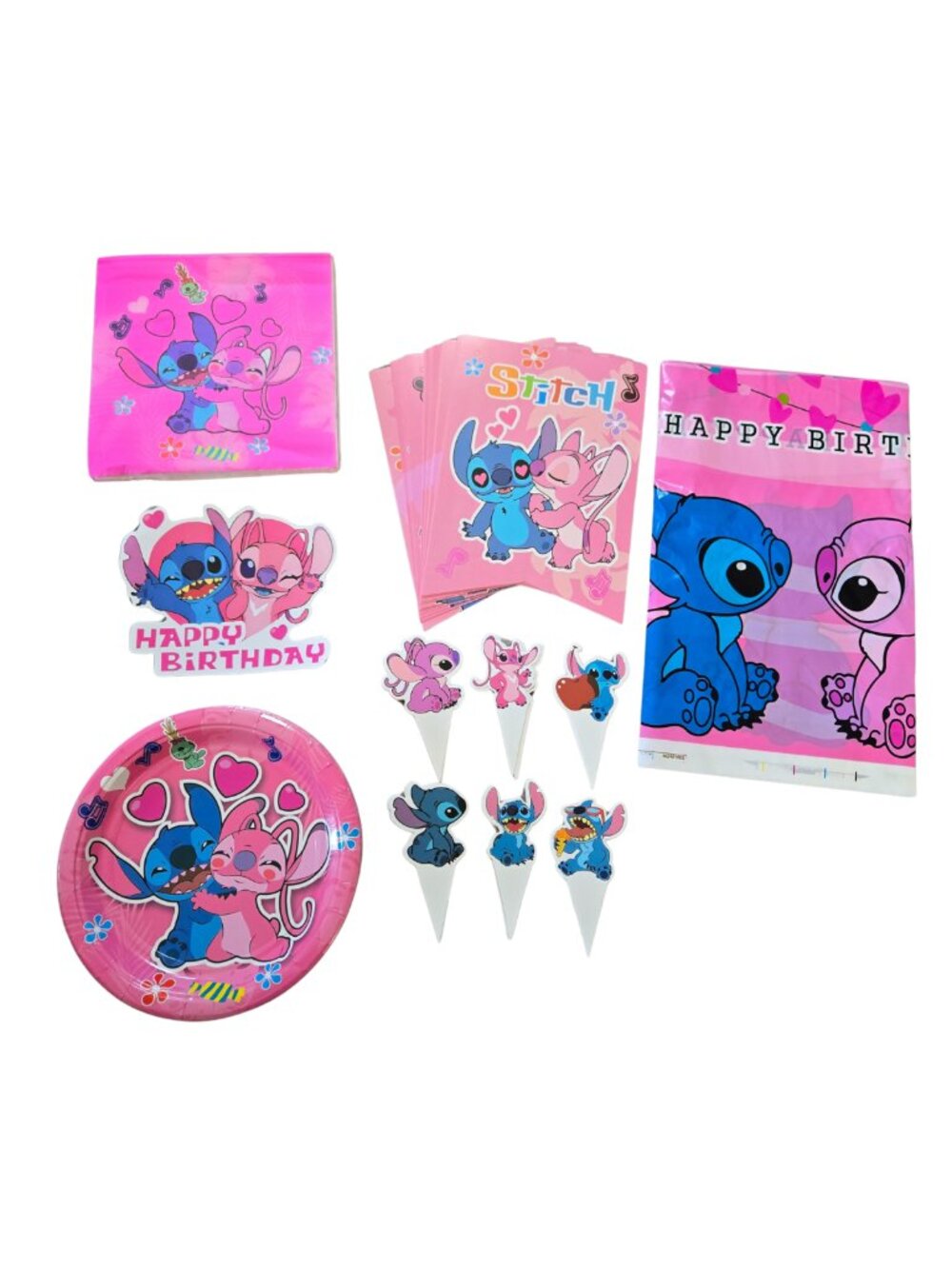 NIP Lilo Stitch Birthday Party Decorations Supplies Set